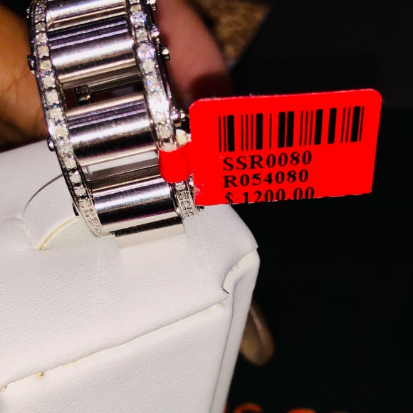 Real diamond men ring custom designed spinner fidget ring exclusive collection - Picture 6 of 7